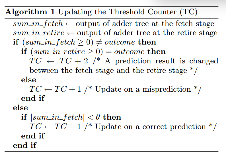 Threshold update from FTL++